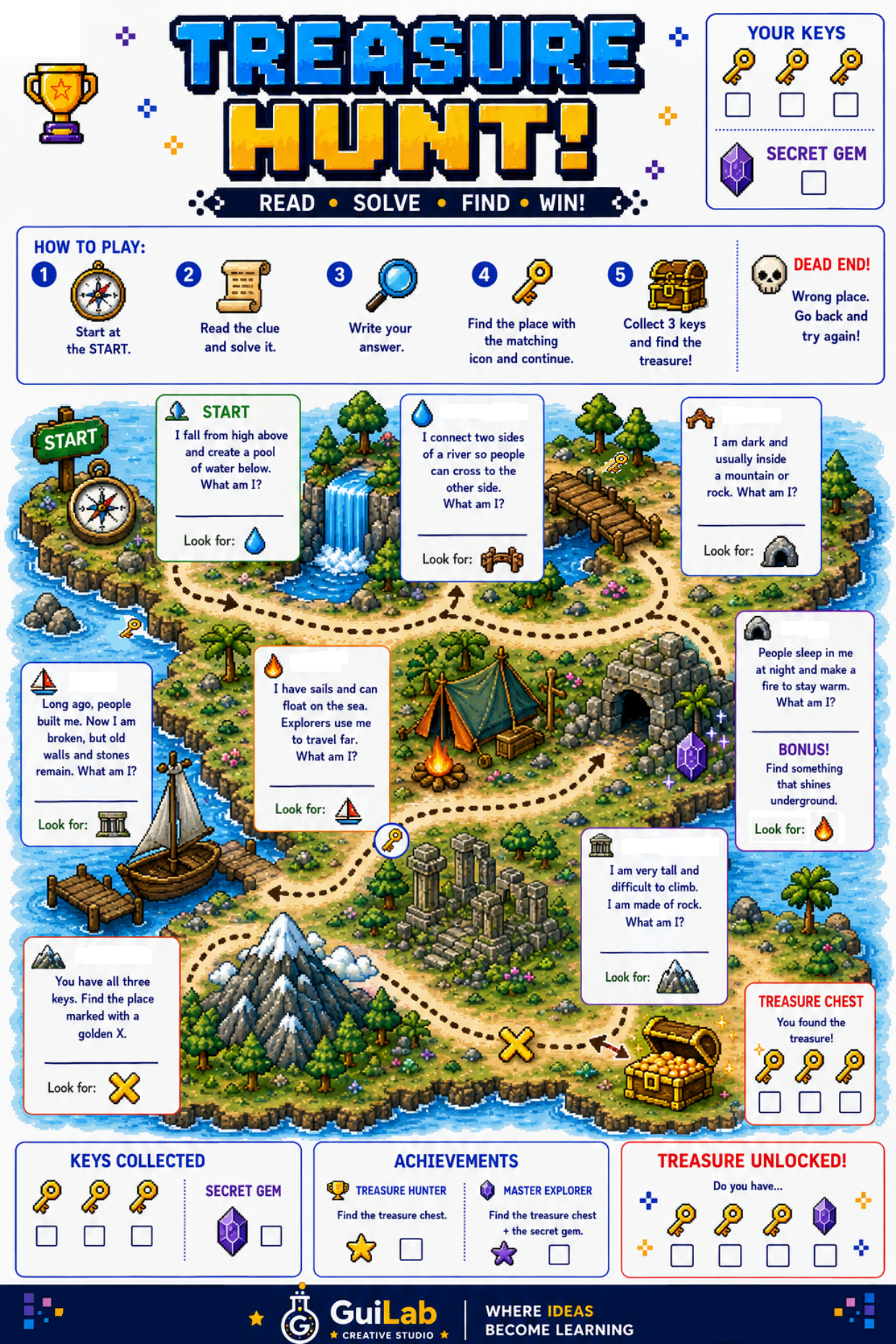 Game real Treasure Hunt! da Collection 2